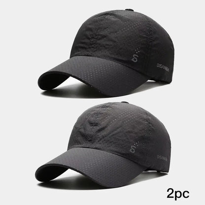 Running Cap Quick-Dry Breathable Outdoor Sun Visor Baseball Cap Men