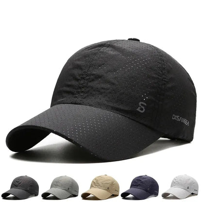 Running Cap Quick-Dry Breathable Outdoor Sun Visor Baseball Cap Men